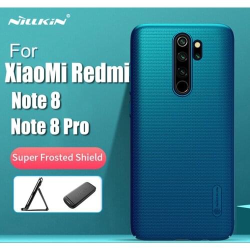For Xiaomi Redmi Note 8 Pro Global Version Case Nillkin Super Frosted Shield Hard PC Back Cover For Redmi Note 8 Case