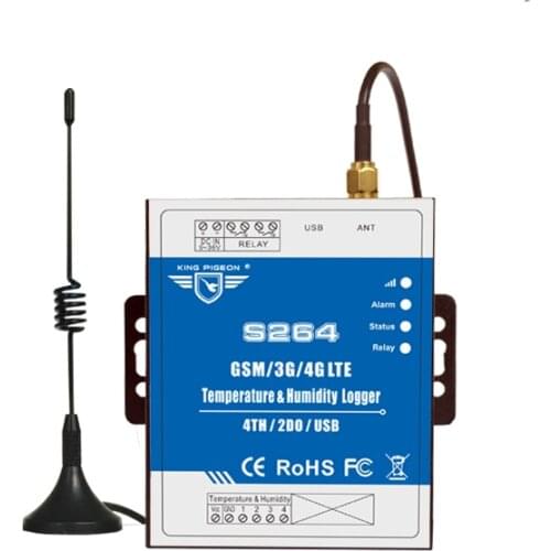 GSM -40-70 Temperature wireless smart timer switch IOT RTU 4G Module S264-King Pigeon