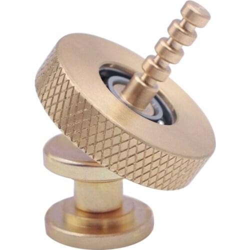 Mini Cyclone Hand Twisted Spinner Dual Play Exquisite Copper Fidget Spinner Creative Leisure Anti Stress Fidget Toys for ADHD