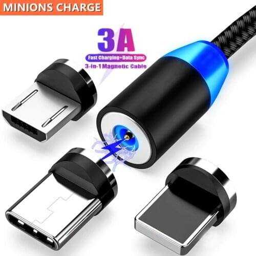 MINIONS CHARGE Mobile Phone Magnetic Cables