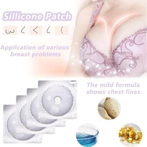 Invisible Chest Patch Multifunctional Reusable Breast Lifter Seamless Adhesive Bras for Women and Girls