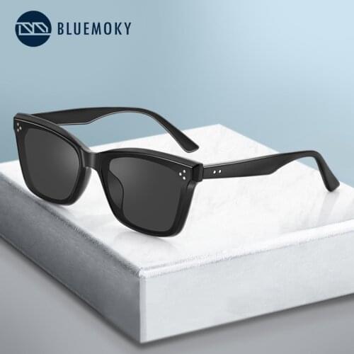 BLUEMOKY Oversized Sunglasses Women Cat Eye Frame UV 400 Eyewear Protection Eye Outdoor Driving Sun Glasses Ladies Gafas De Sol