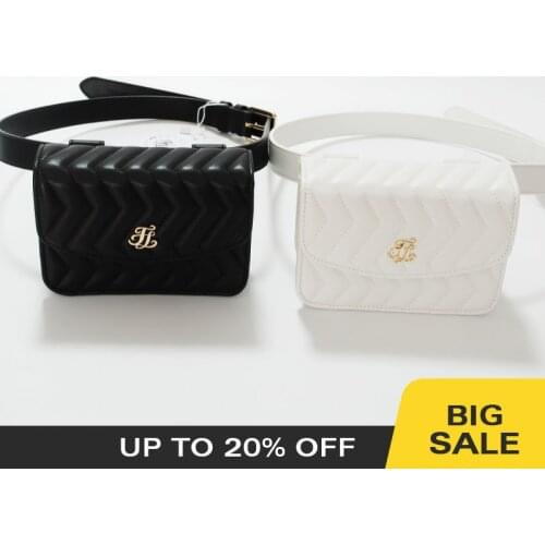 Golf bag ladys waist bag women with waist belt top layer leather