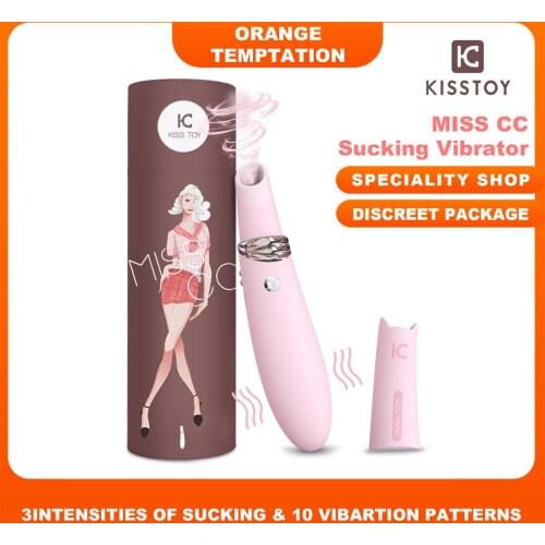 MISS CC 10 Speeds Female Silicone Sucking Vibrator Sex Toys G Spot Clitoris Stimulator Women Vibrating Sticks Magnetic Charging
