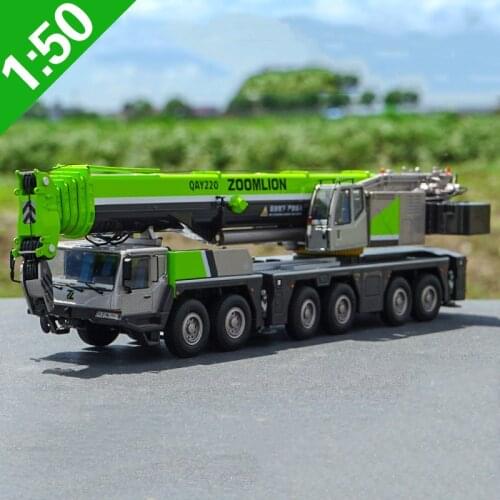 1:50 scale metal QAY220 crane car model die-cast alloy car collection childrens toy gift child souvenir display performance