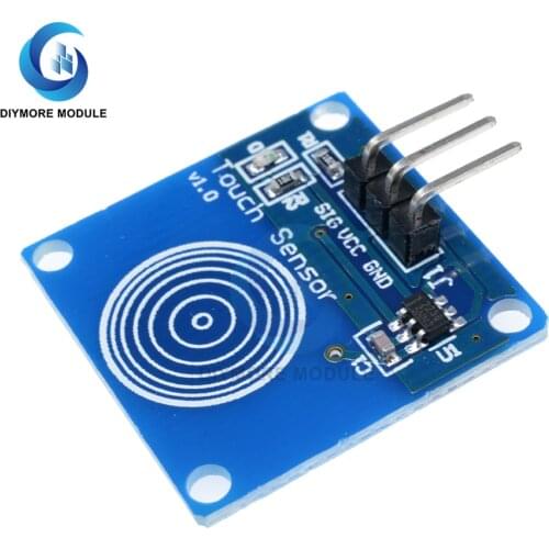1 Channel Jog Digital Touch Blue Digital TTP223B Sensor Module Capacitive Touch Switch for Arduino Diy Starter Kit