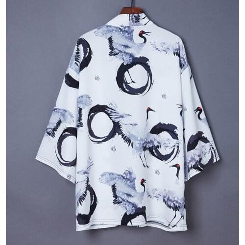 #5086 Summer White Kimono Cardigan Jacket Women Thin Loose Vintage High Quality Fashion Kimono Outerwear Beach Kimono Coat Retro