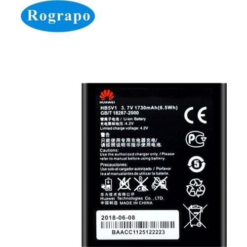 1730mAh HB5V1 Replacement Battery For Huawei Y516 Y300 Y300C Y511 Y500 T8833 U8833 G350 Y535C Y336-U02 Y360-u61 Mobile Phone