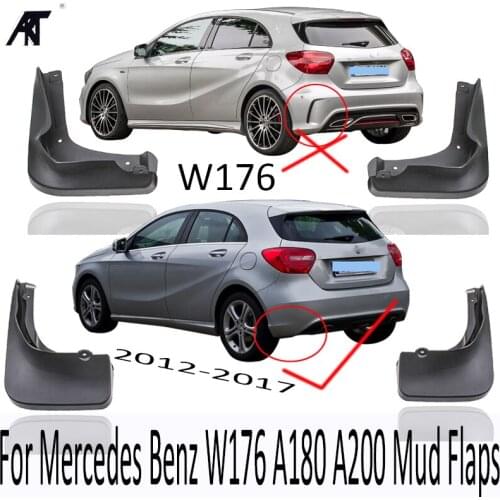 NEW Splash Guards Mud Flaps For 2012-2017 Mercedes Benz A-Class W176 A2468900178/078