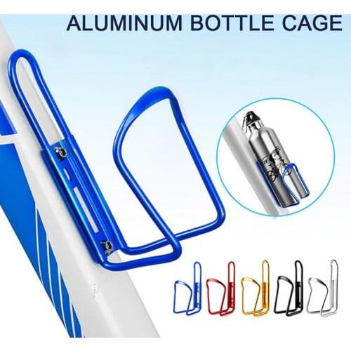 Outdoor Cycling Bike Riding Accessories Holder New Aluminum Alloy Bike Bicycle Cycling Drink Water Bottle Rack Holder Cage