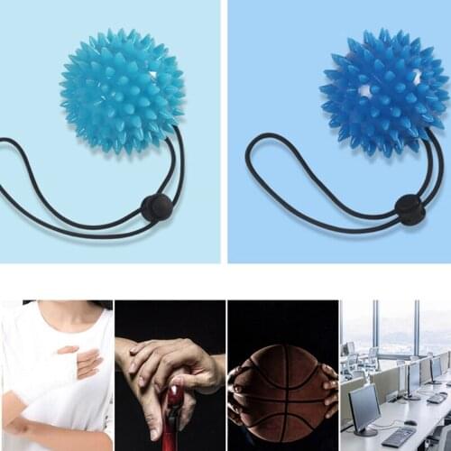 Hand Grip Ball Finger Practice Hemiplegia Exercise Muscle Power Rubber Rehabilitation Training Gripper Fingers Hand