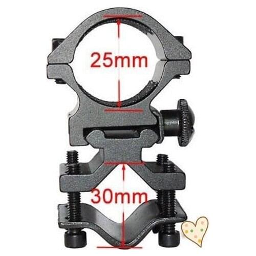 25mm Ring Flashligh/Scope/Laser Barrel Mount