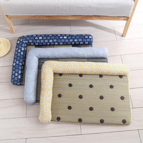 Summer Nest Cat Indoor Cat Mat Rush Mat Cat Nest Cool Cat Mat Nest Pet Accessories