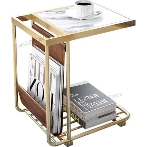 Marble Side A Few Corners Small Coffee Table Nordic Modern Minimalist Living Room Mini Bedside Sofa Square Table