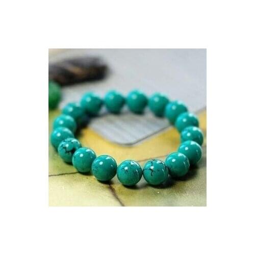 Fashion beads 12mm Howlite Crystal Stretch Bracelets Men and Women Natural stone Wholesale Jewelry High Quality
