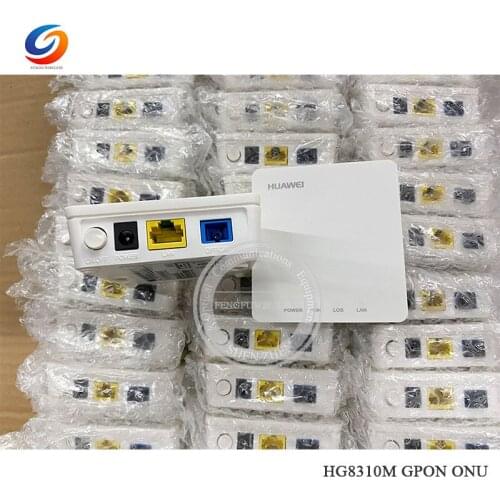 Original New 10PCS ONU GPON EPON Hua Wei ONT FTTH fiberhome Modem HG8310m HG8010h 1GE XPON ONU ONT with English Version