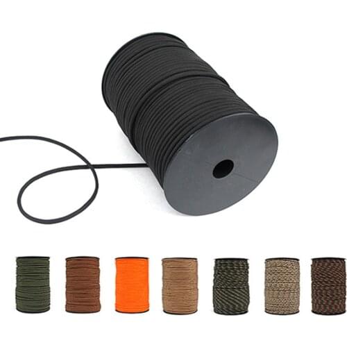 100M Paracord Rope 4mm Outdoor Tool 9-Core Parachute Cord Camping Umbrella Tent Lanyard Strap Bundle Rope