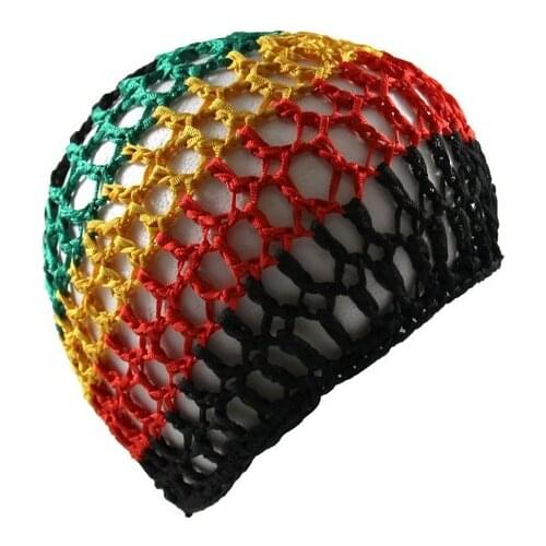 Rasta crochet Kufi hat sleeping Hair Net KF-8
