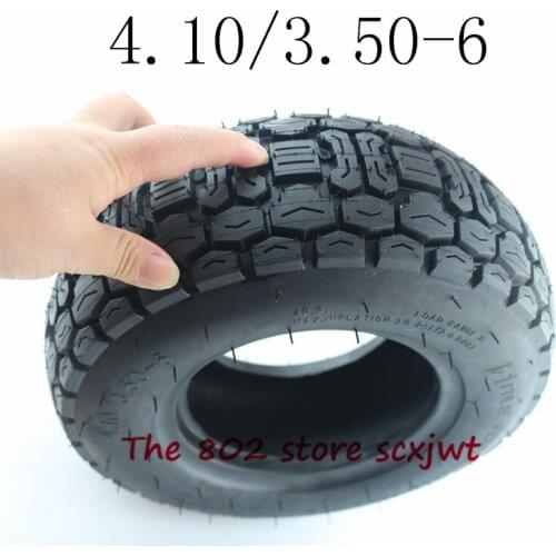 High quality 4.10/3.50-6 Scooter tubeless Tires 6" Lawn Mower/Snow&Mud Tyre 4.10/3.50-6 vacuum tire mobility scooter tire
