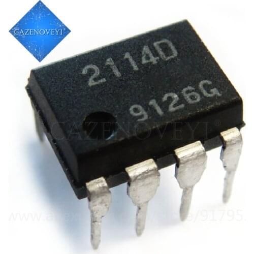 10pcs/lot NJM2114D JRC2114D NJM2114 2114D 2114 DIP-8 In Stock