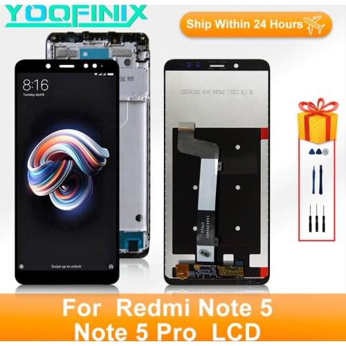 "5.99" Original For Xiaomi Redmi Note 5 Pro Display LCD Touch Screen Digitizer Display Replacement Parts For Redmi Note 5 LCD