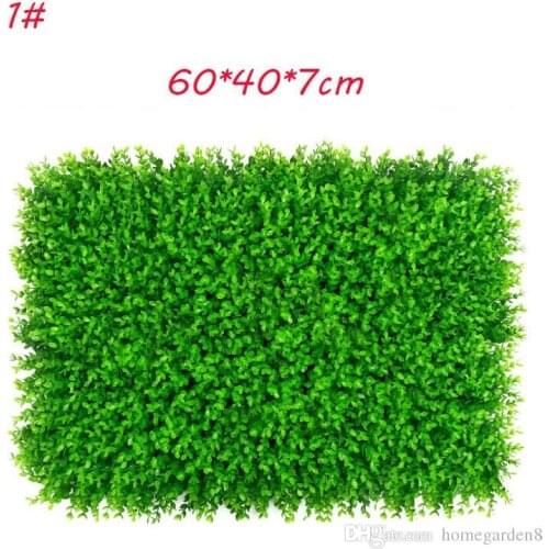 5 models of simulation plant wall milan grass eucalyptus artificial lawn plastic simulation lawn background decorative plant wal