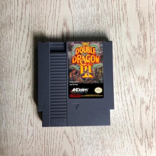 Double Dragon III The Sacred Stones - 72 pins 8bit game cartridge