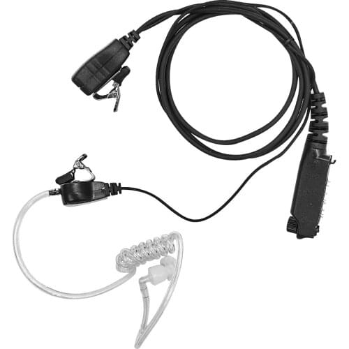 Air Acoustic Earpiece Headset Walkie Talkie 2 Way Radio For Sepura STP8000, STP8030, STP8035, STP8038
