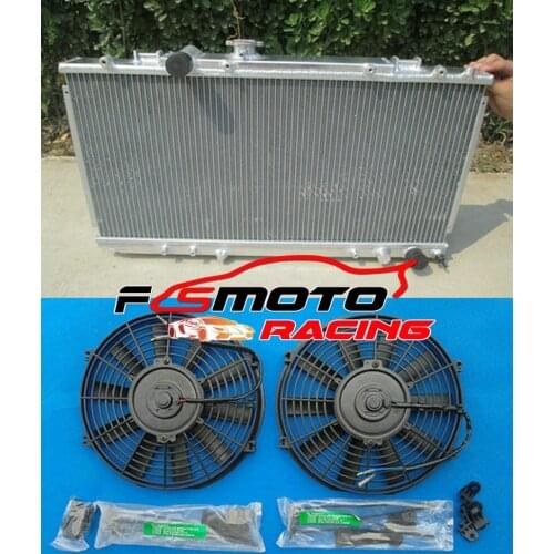 Aluminum Radiator & fan For TOYOTA Celica GT4 ST185 3S-GTE 3SGTE 90 91 92 93 Manual