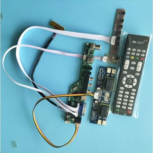 For M236H1-L09 1920X1080 23.6" TV USB VGA AV 4 lamps kit Module 30pin Digital Signal Controller Driver Board New LCD HDMI