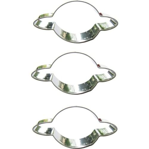 Planet shape 3 pieces biscuits cutting molds, baking tools, cake decorating soft candy tools