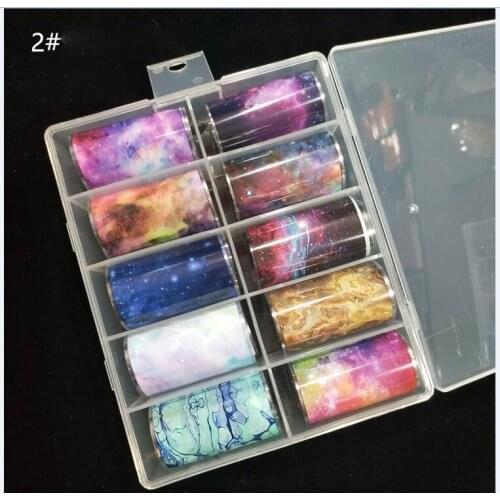 Luxury Brand Logo Holographic Nails Art Transfer Fake Foil Paper Designer Watermark Decals False Manicure Decorations