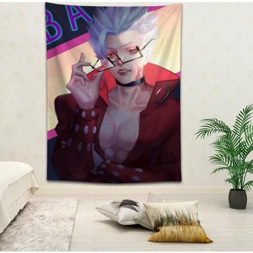 Hot Sale Custom Anime Nanatsu no Taizai Printed Tapestry Background Decorative Tapestry Various Sizes Wall Hanging Decor