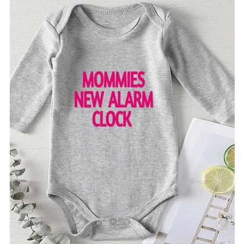 Cotton Bodysuits Clothing for Babies Toddler Girl Fall Clothes Winter Jumpsuit Kids Bodysuits Boy Clothing Printing Mommy