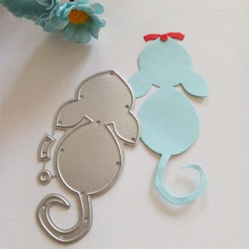 Animal Mouse Metal Steel Cutting Dies for DIY Scrapbook Embossing Paper Craft Creative Animal Stamps and Dies New