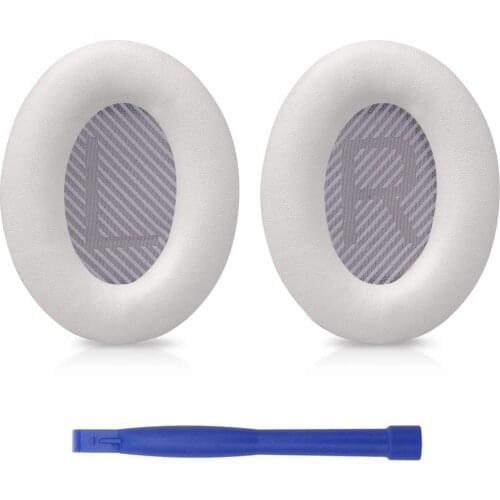 Upgraded Replacement Ear Pads for Bose QC35 & QC35ii (QuietComfort 35) Headphones & More - Softer Leather, Luxurious Memory Foam