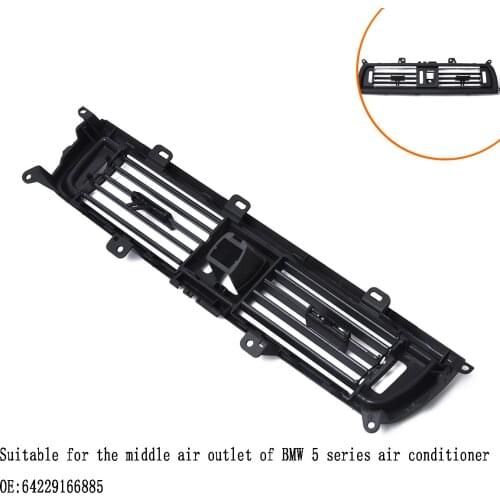 Suitable for BMW 5 Series Parts Air-conditioning Middle Air Outlet/without Plating OE:64229166885