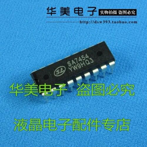 SA7454 new genuine LCD TV audio output amplifier [ line ]