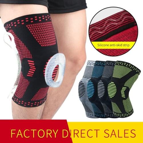 Kneepad Sports Outdoor Basketball Protective Fitness Leg Sleeve Leg Knee Compression Band Wrap Elastic Bandage Press