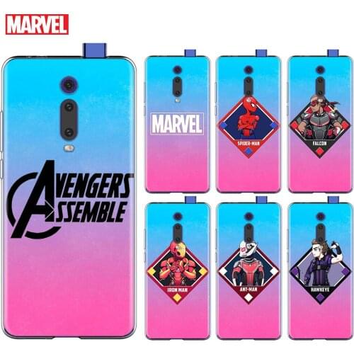 Avengers superhero For Xiaomi Redmi 9I 9T 9A 9C 9 Prime 8A 8 7A 7 6A 6 5 5A 4X PRO Plus Transparent Soft Phone Case