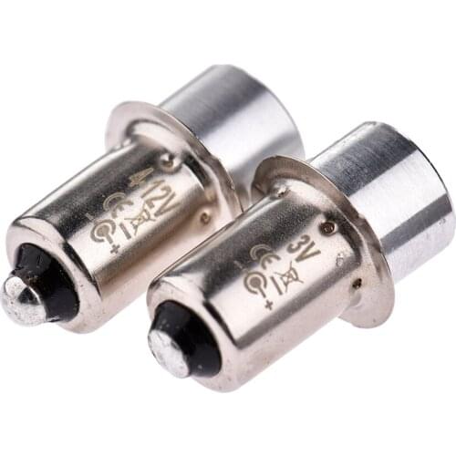 P135S 3W 3V4 To 12V LED Lamp Bulb For Flashlight Replacement Bulb Torch Emergency Flashlight Light Bulbs Work Light Best Service