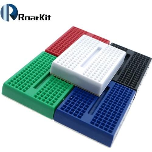 SYB-170 Mini Solderless Prototype Experiment Test Breadboard for arduino 170 Tie-points 35*47*8.5mm