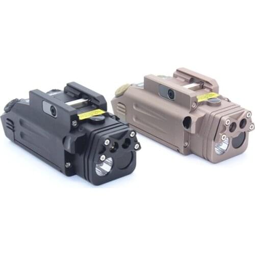 Tactical Hunting Flashlight DBAL-PL LED Weaponlight With Red Laser and IR Light Constant and Strobe Output Night Lighting