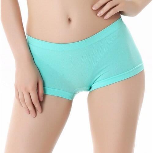 Women Seamless Panties Lady Lingerie Sexy Underwear Comfortable Underpant Breathable Shorts Intimates Low Waist Briefs Plus Size