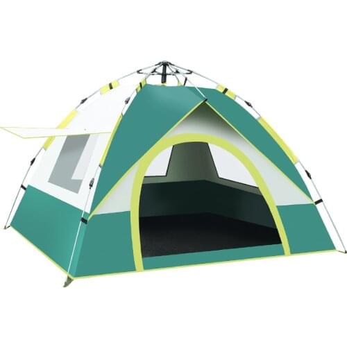 1-4 People Automatic Outdoor Camping Tent Easy Open Anti-UV Tent Tourist 4 Seasons Rainproof Family Travel Beach Garden Tents