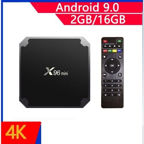 Best X96mini iptv box Android 9.0 tv box 1G 8G 2G 16G media player x96 mini Amlogic S905W smart ip tv set top box