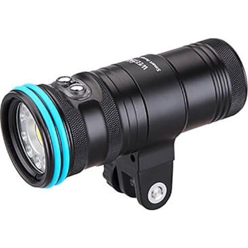 Weefine WF057 Smart Focus 3000 Waterproof Spotting Video Strobe Light Diving Underwater Camera Housing Photography Flashlight