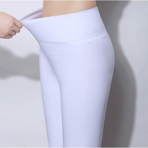 New Arrival High Quality Spring and Autumn Women leggings Plus size 6XL Big Size Candy colors High Waist womens pants