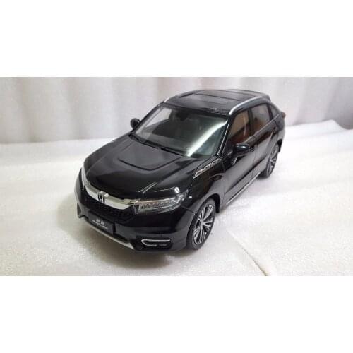 1:18 Diecast Model for Honda Avancier 2016 Black SUV Alloy Toy Car Miniature Collection Gifts