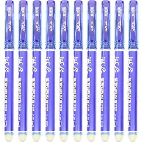 1pc Erasable Gel Pen Blue / Black / Ink Blue Magic Gel Pen ChildrenS Student Exam Special Stationery Pen School Office Supplies